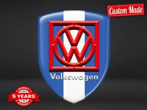 VW Emblemas Auto Personalizados Alta Calidad Diseño Exclusivo